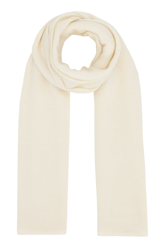 Alfa - Tørklæde i cashmere - Hvid