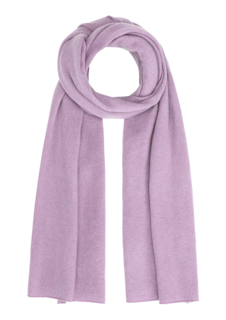 Alfa - Tørklæde i cashmere -  Lavendel