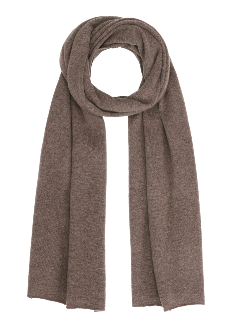 Alfa - Tørklæde i cashmere - Walnut Brun