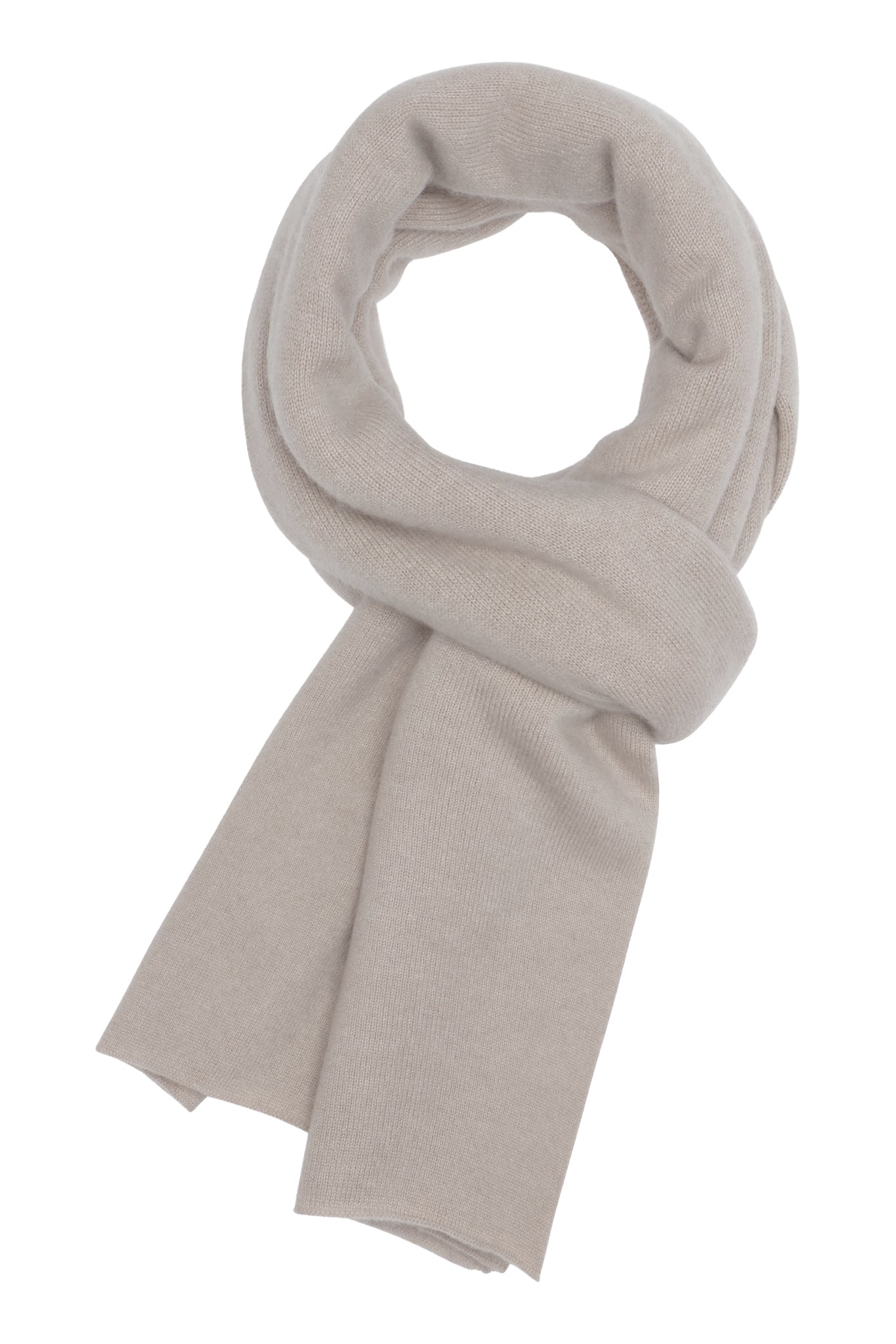 Alfa - Tørklæde i cashmere - Sand