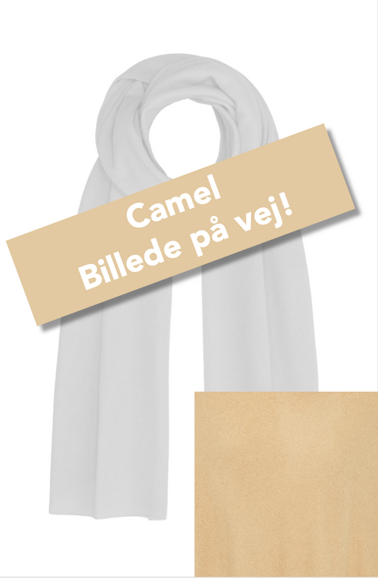 Alfa - Tørklæde i cashmere - Camel