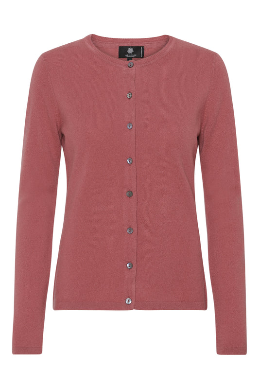 Alexia - cashmere cardigan - Hindbær Sorbet