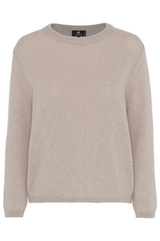 Anna - Cashmere Trøje - Sand