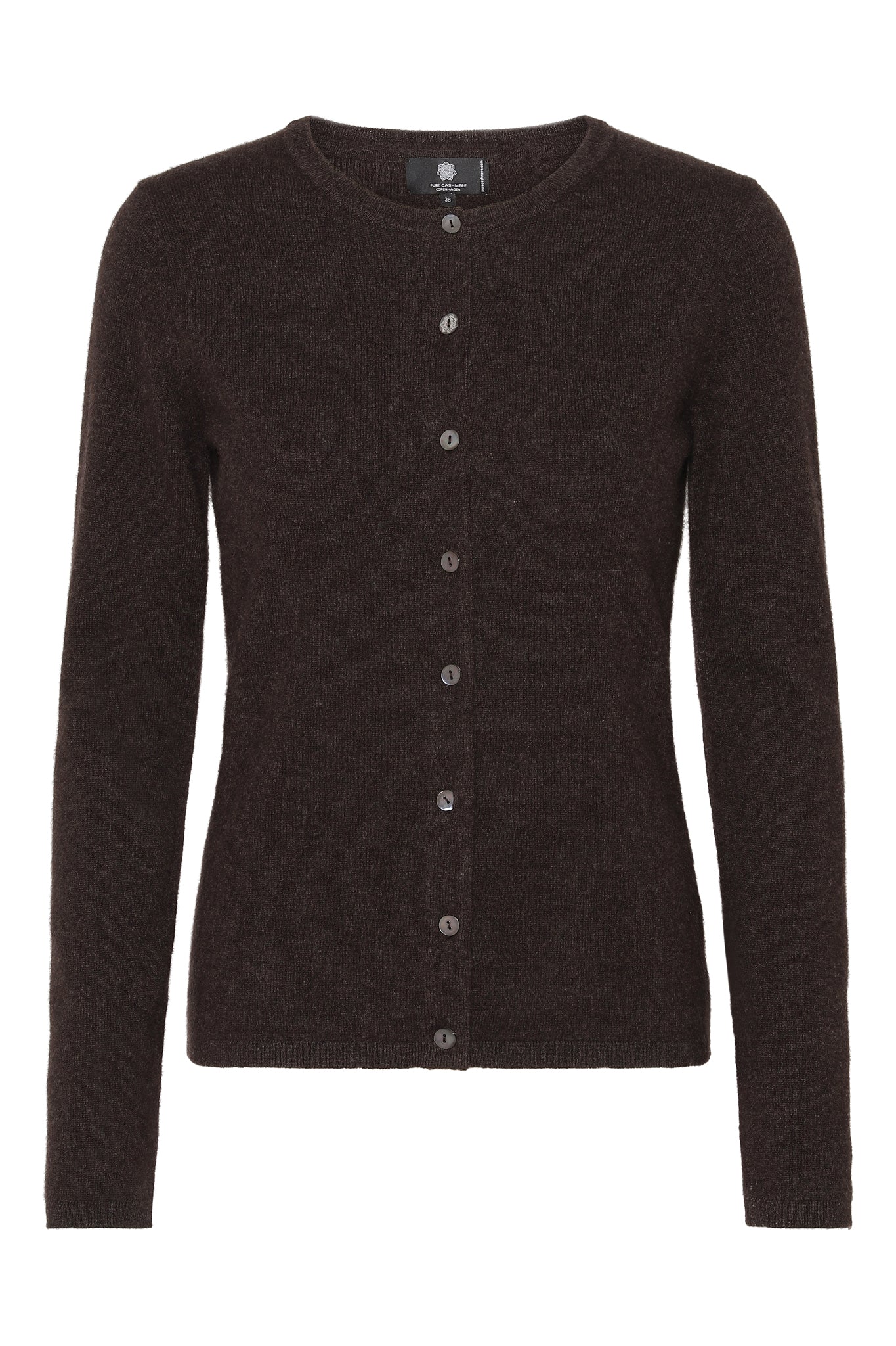 Alexia - cashmere cardigan - Espresso Brun