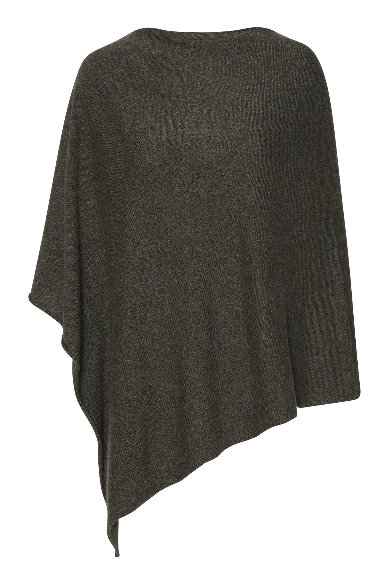 My - poncho, asymetrisk - Army Green