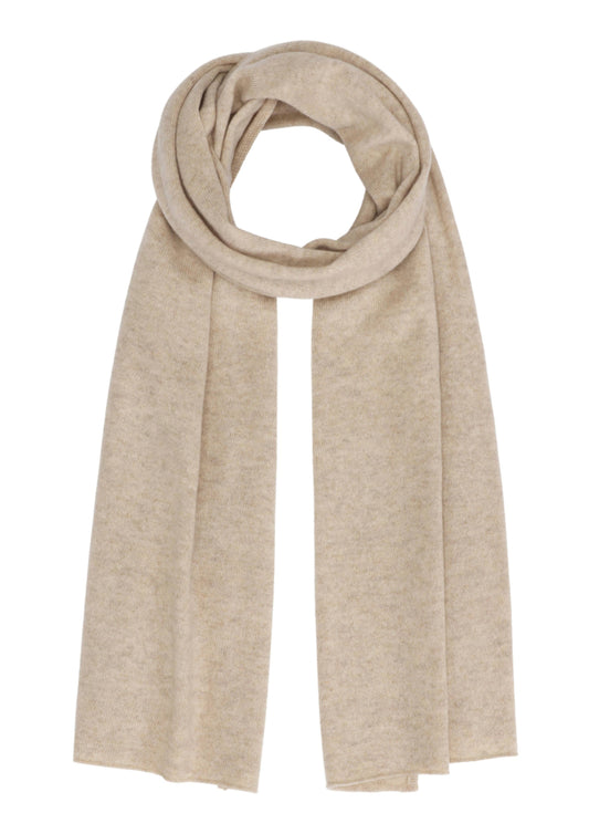 Alfa - Tørklæde i cashmere -  Beige Toast