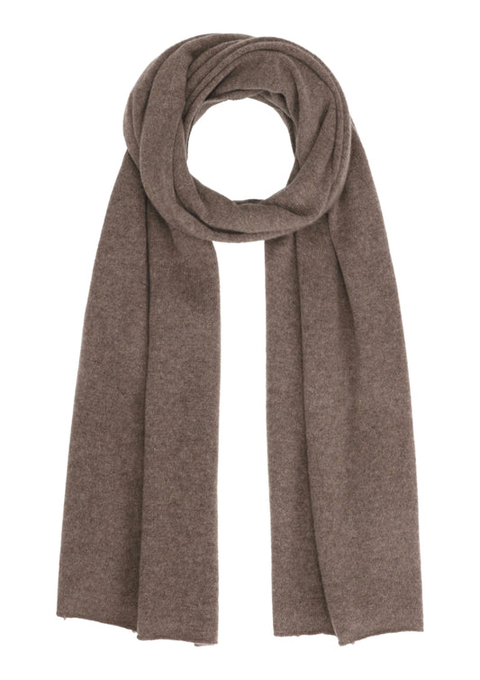 Alfa - Tørklæde i cashmere -  Walnut Brun