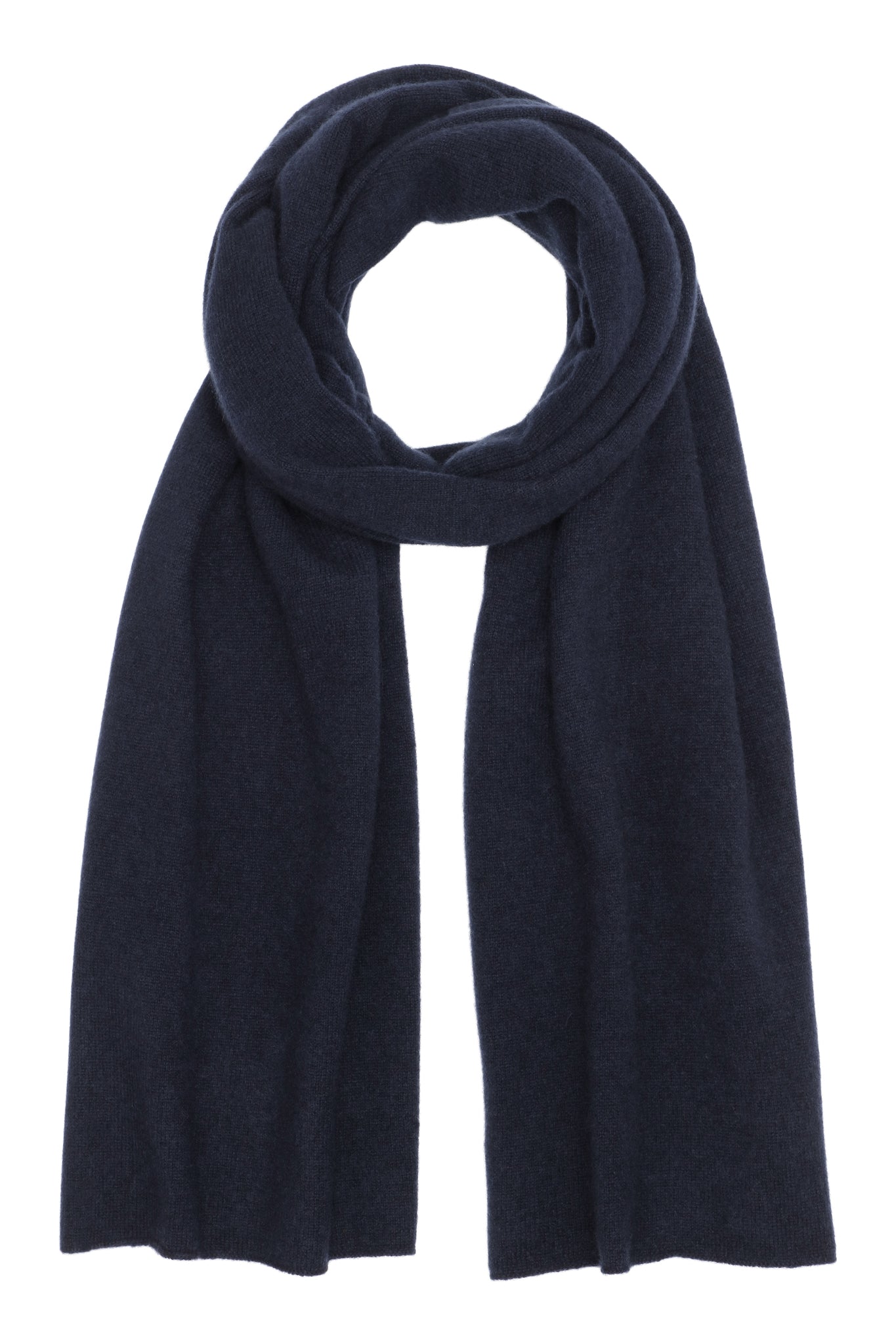 Alfa - Tørklæde i cashmere -  Dark Navy