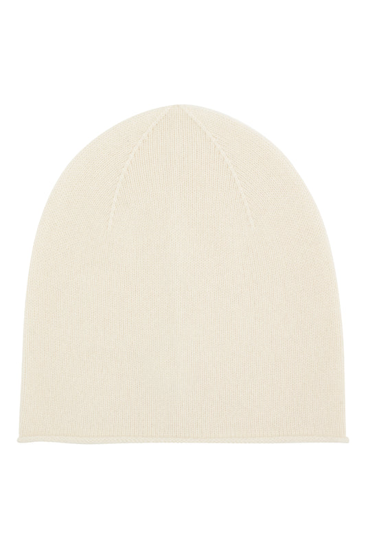 Bella - cashmere hue (beanie) - Creme Hvid