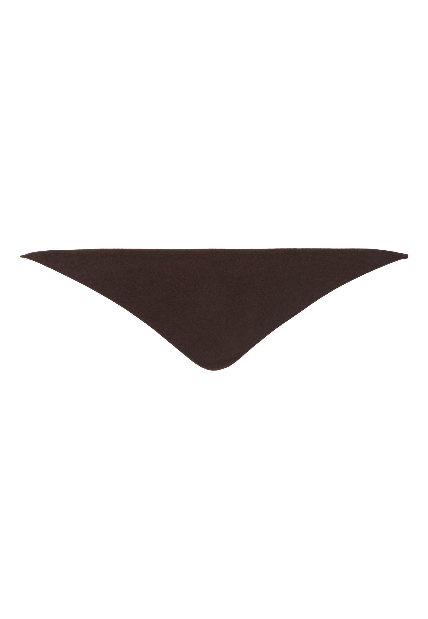 Lille eksklusiv cashmere scarf, fra Skotland - Espresso Brun