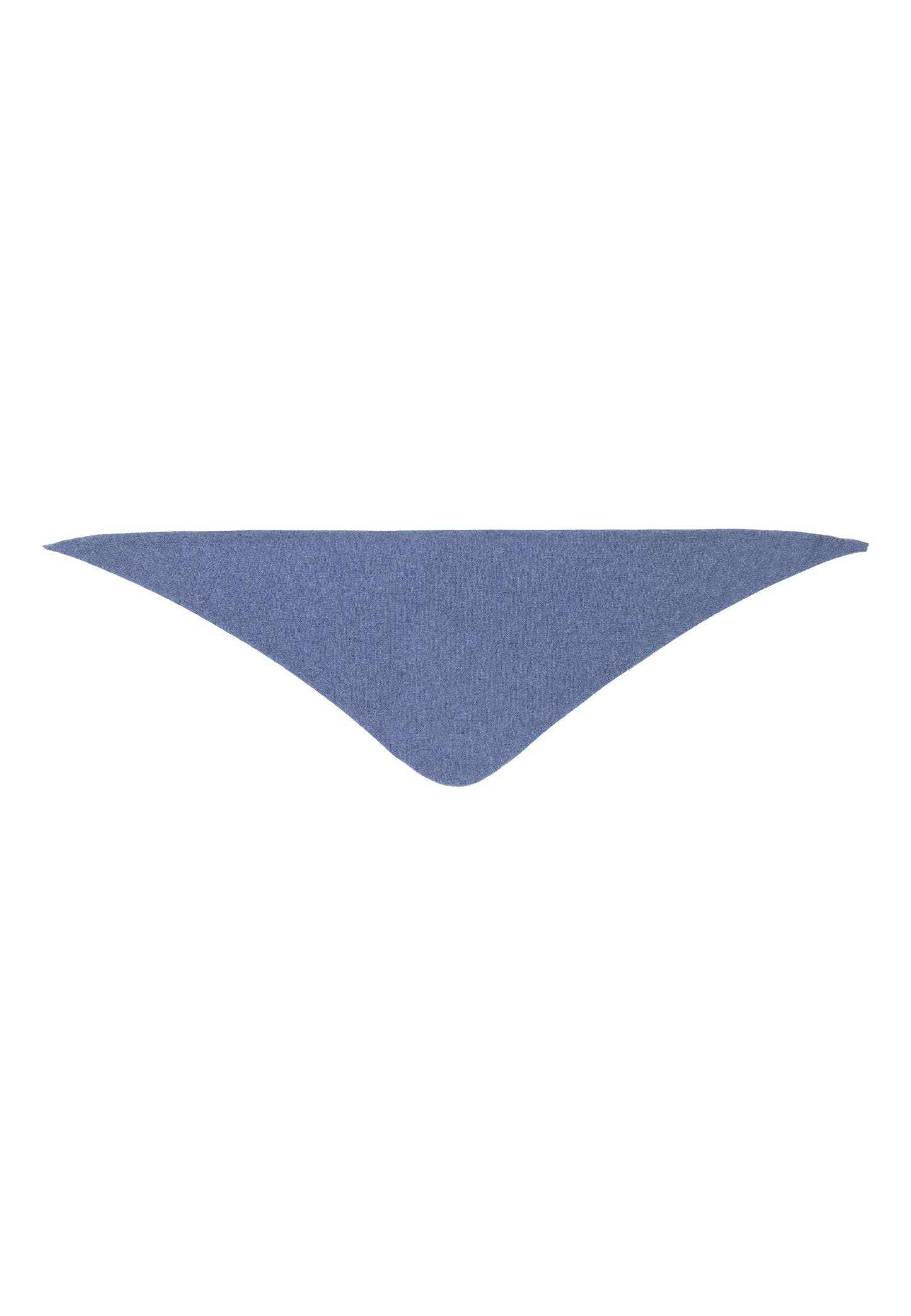 Lille eksklusiv cashmere scarf, fra Skotland - Denim Blå