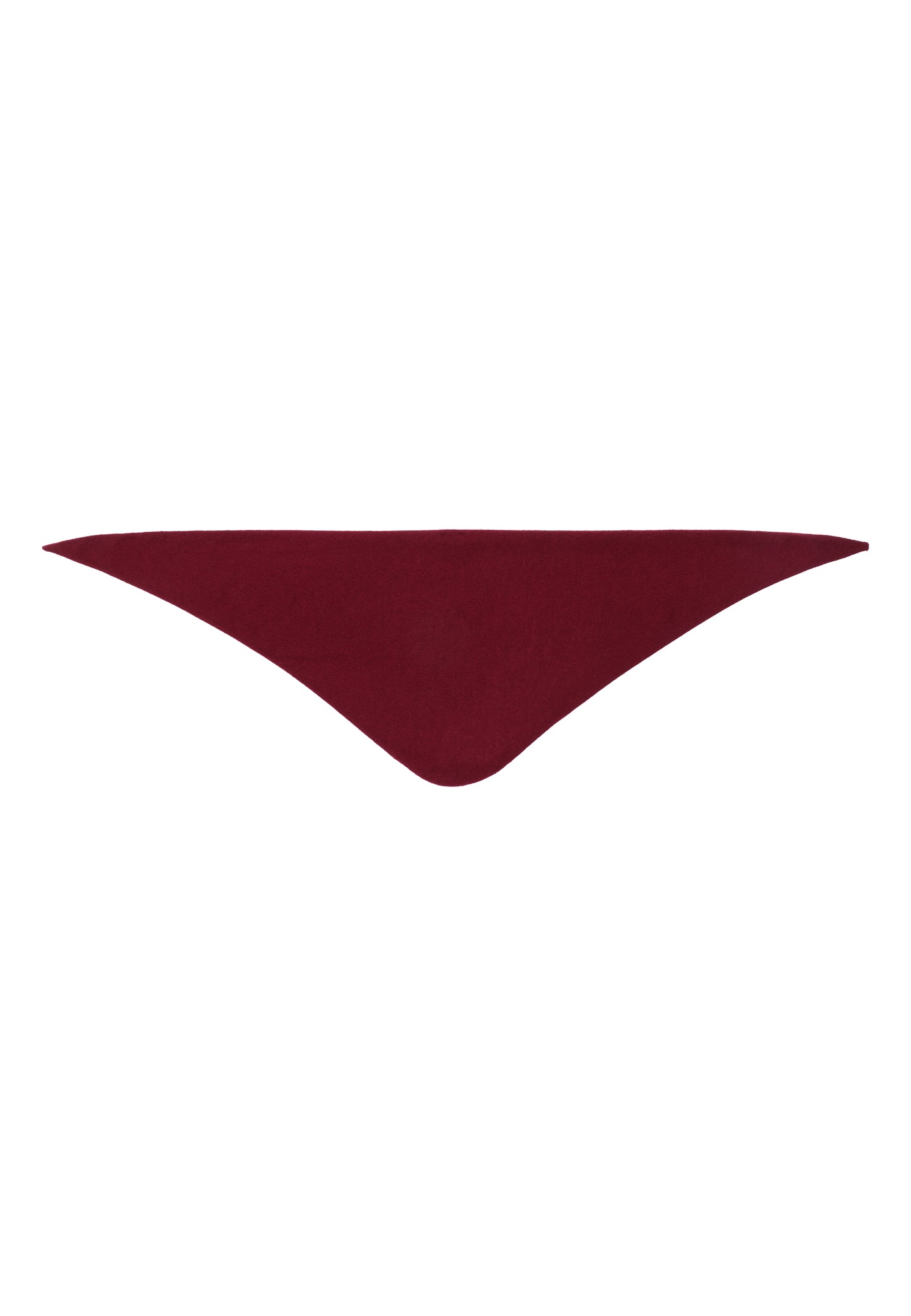 Lille eksklusiv cashmere scarf, fra Skotland - Bordeaux