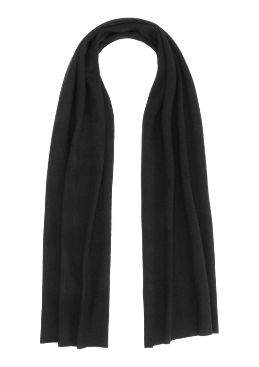 Mio - Tørklæde i cashmere -  Sort