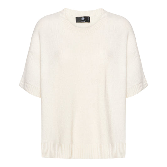 Tilde - Cashmere T-shirt - creme hvid