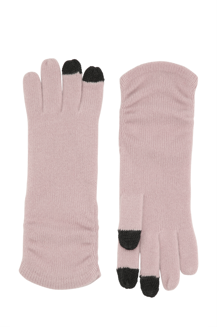 Touch - cashmere handsker - Dusty Rose