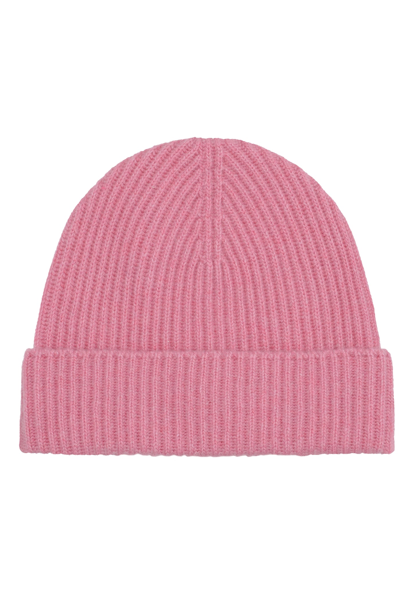 Robin - hue i ribstrikket cashmere, Skotland - Pink