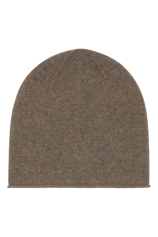 Bella - cashmere hue (beanie) - Lysebrun