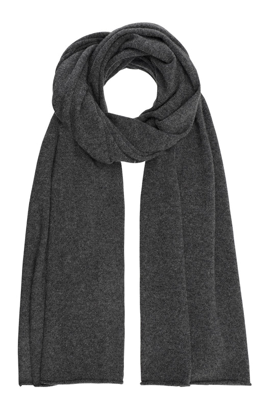 Luna - kæmpetørklæde i cashmere -  Koksgrå