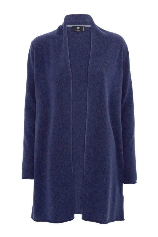 Ingrid - cashmere cardigan - Indigo