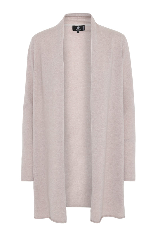 Ingrid Cashmere Cardigan - Lys Støvet Lyng