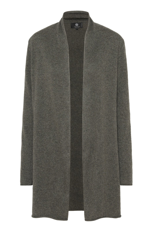 Ingrid - cashmere cardigan - Army Grøn