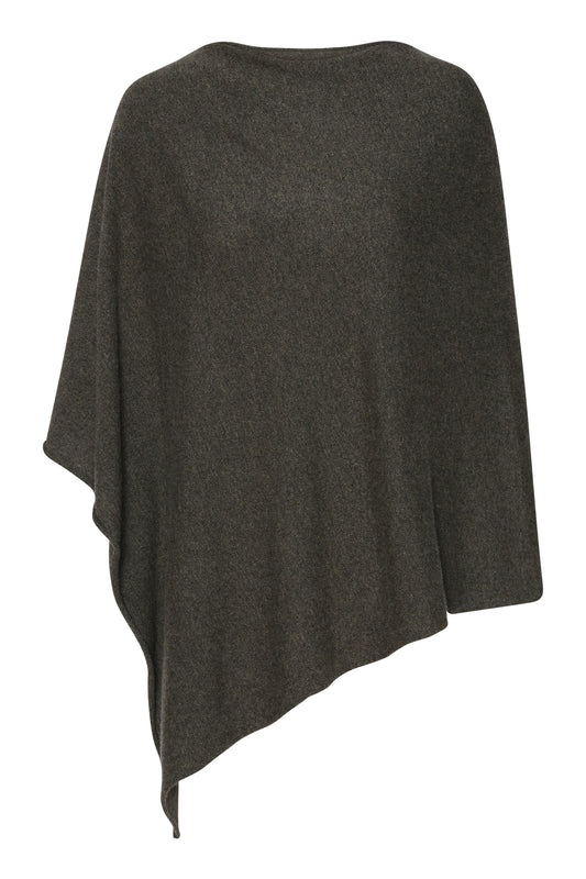 My - poncho, asymetrisk - Army Green