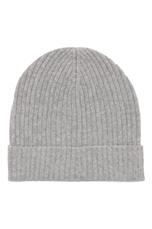 Beanie i ribstrikket kashmir, Pure Cashmere Copenhagen