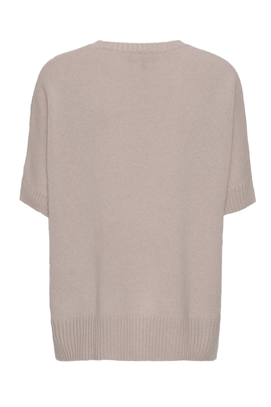Tilde - Cashmere T-poncho - Sand