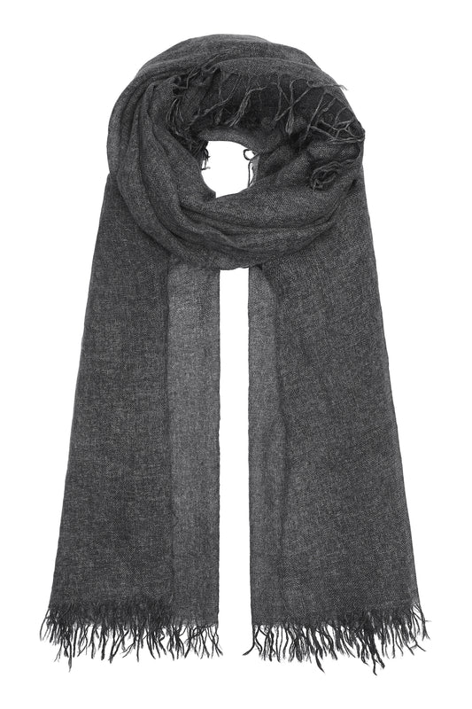 Pure Cashmere_scarf_Toni_Koksgrå