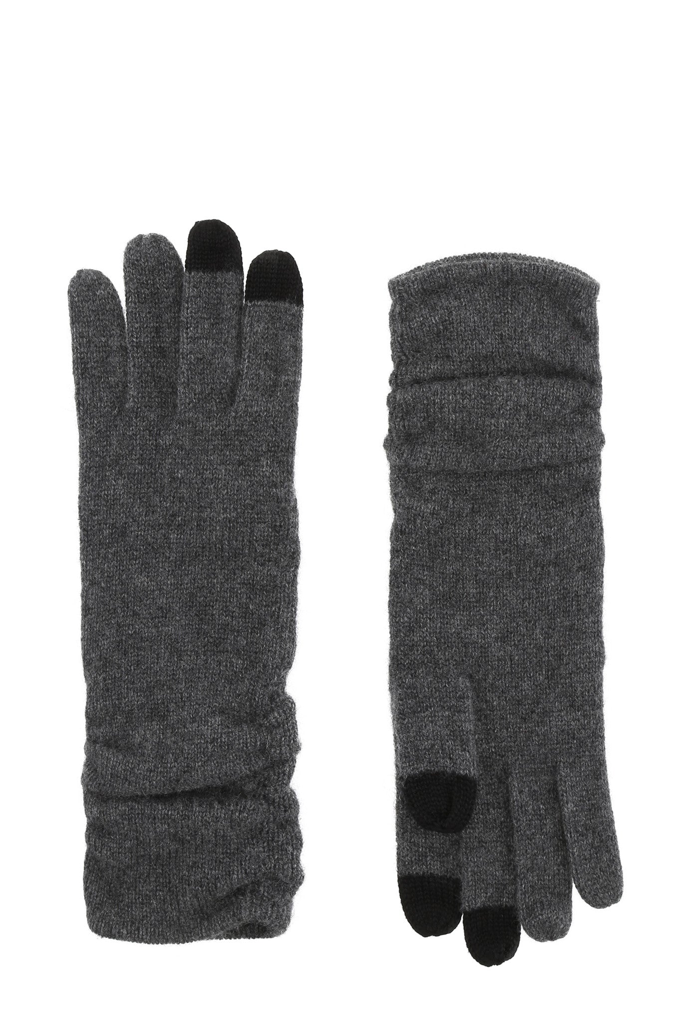Touch - cashmere handsker - Koksgrå